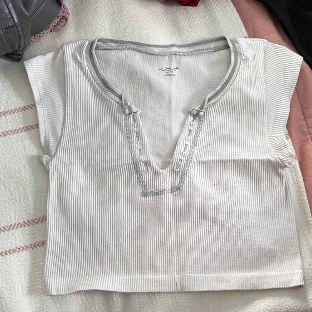 out from under cropped top